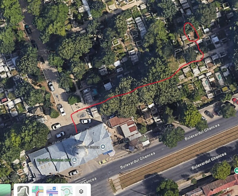 Cedez concesionez loc de veci in Cimitirul Ghencea